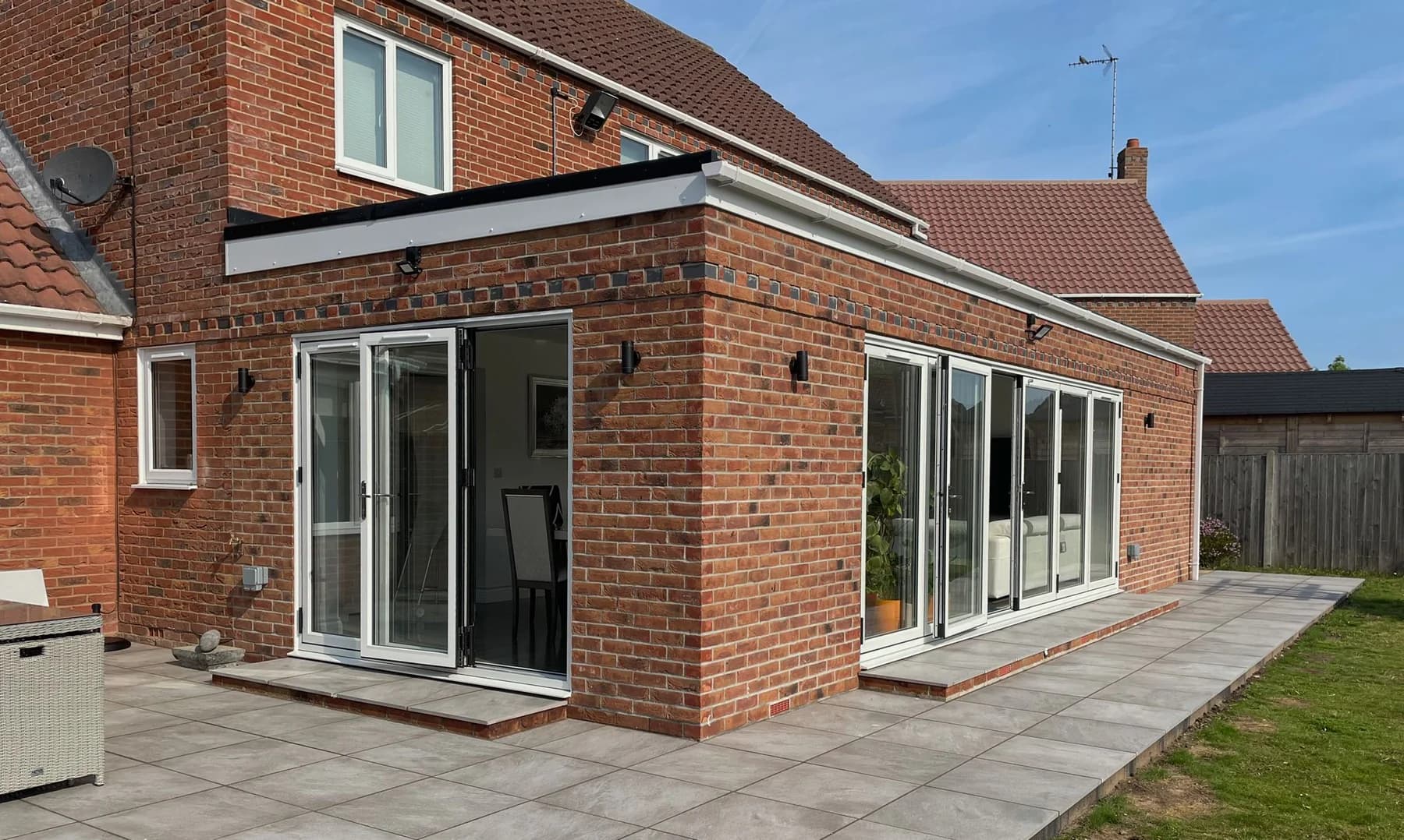 Brick Rear Extension with Patio Doors