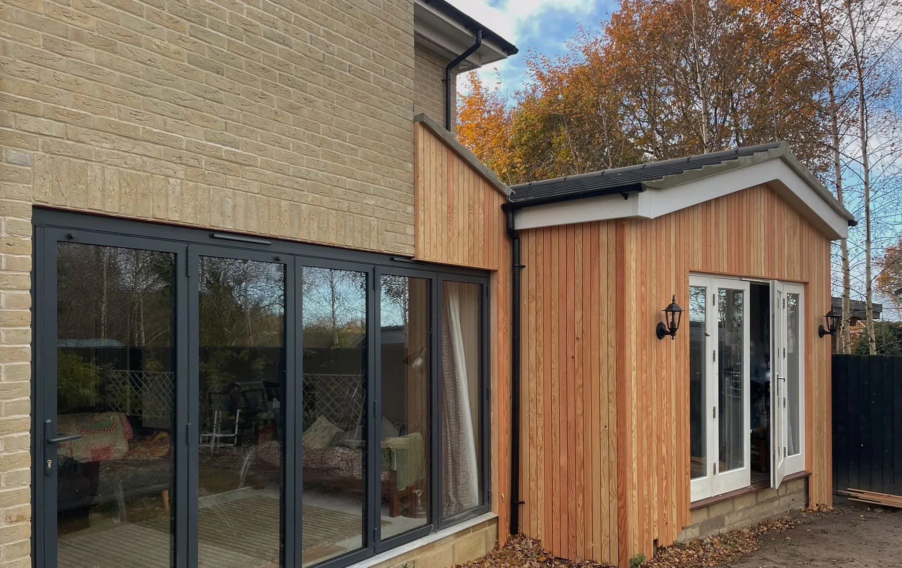 Timber Clad Rear Extension